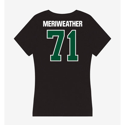 Miami - NCAA Football : Jamal Meriweather - Women's V-Neck T-Shirt-1