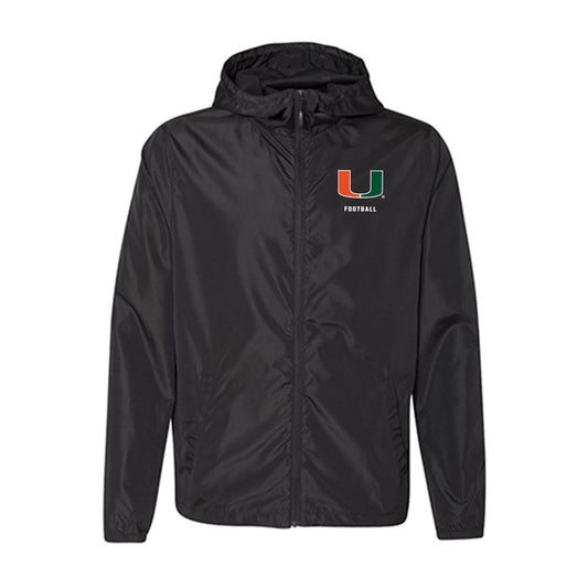 Miami - NCAA Football : Ezekiel Marcelin Jr. - Windbreaker-0