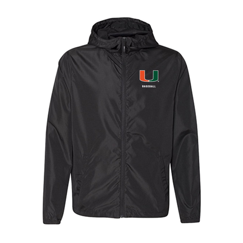 Miami - NCAA Baseball : Rob Evans - Windbreaker-0