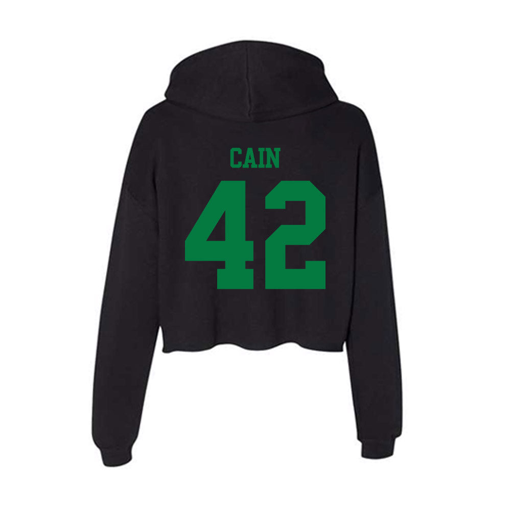 Oregon - NCAA Women's Basketball : Avary Cain - Women's Crop Fleece Hoodie-1