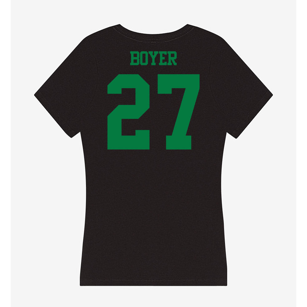 Oregon - NCAA Women's Soccer : Addisen Boyer - Women's V-Neck T-Shirt-1