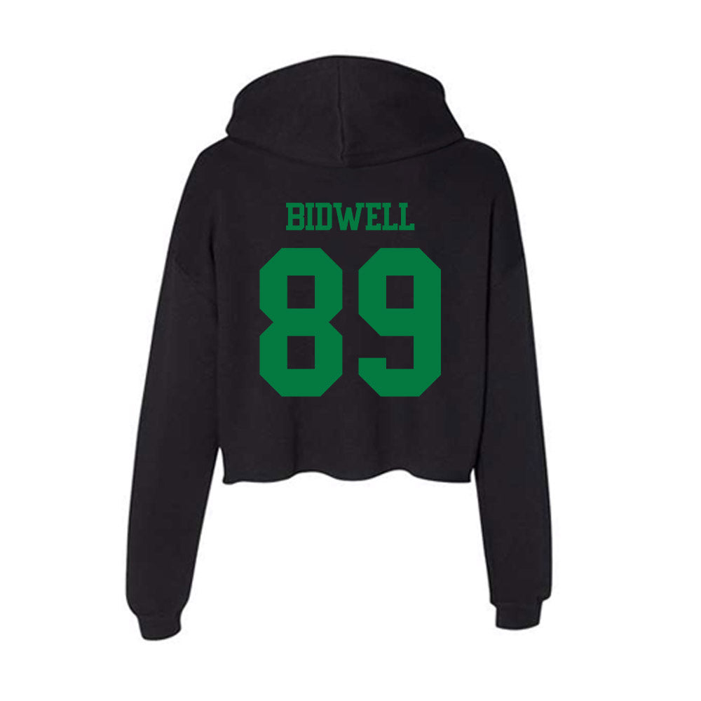 Oregon - NCAA Football : Brady Bidwell - Women's Crop Fleece Hoodie-1