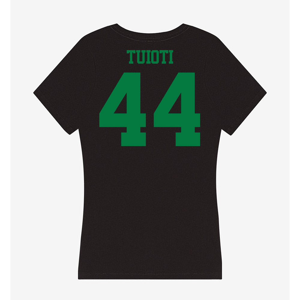 Oregon - NCAA Football : Teitum Tuioti - Women's V-Neck T-Shirt-1