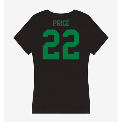 Oregon - NCAA Football : Simeon Price - Women's V-Neck T-Shirt-1