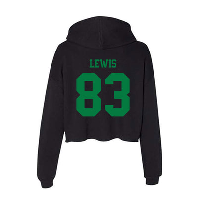 Oregon - NCAA Football : Hudson Lewis - Women's Crop Fleece Hoodie-1