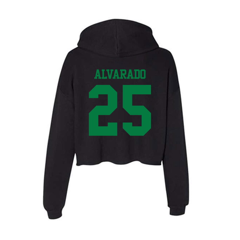 Oregon - NCAA Acrobatics & Tumbling : Briya Alvarado - Women's Crop Fleece Hoodie-1