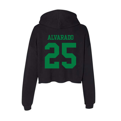 Oregon - NCAA Acrobatics & Tumbling : Briya Alvarado - Women's Crop Fleece Hoodie-1