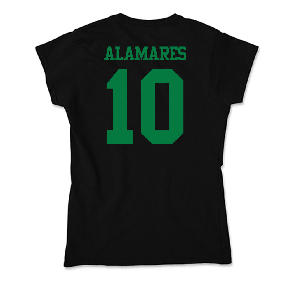 Oregon - NCAA Women's Soccer : Miya Alamares - Soft Style Women’s T-Shirt-1