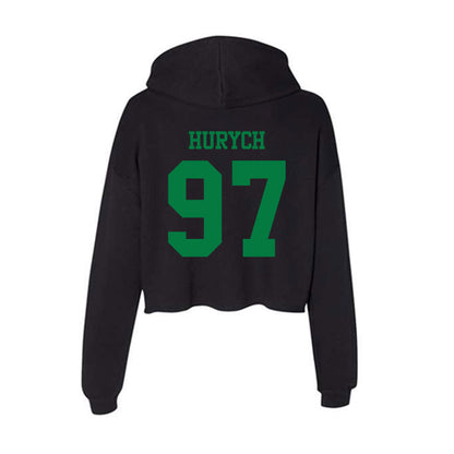 Oregon - NCAA Football : Gage Hurych - Women's Crop Fleece Hoodie-1