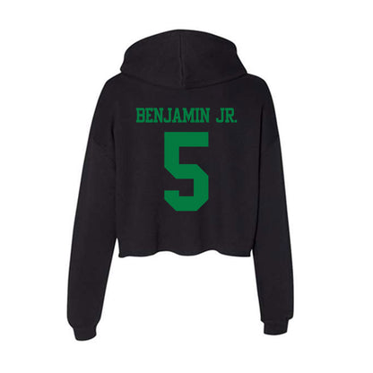 Oregon - NCAA Football : Davon Benjamin Jr. - Women's Crop Fleece Hooded Sweatshirt-1