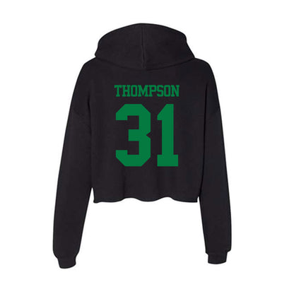 Oregon - NCAA Softball : Rowan Thompson - Women's Crop Fleece Hoodie-1