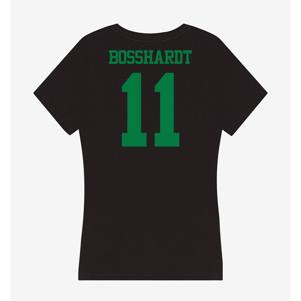 Oregon - NCAA Women's Lacrosse : Keighley Bosshardt - Women's V-Neck T-Shirt-1