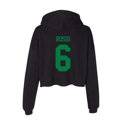 Oregon - NCAA Beach Volleyball : Liz Rossi - Women's Crop Fleece Hoodie-1