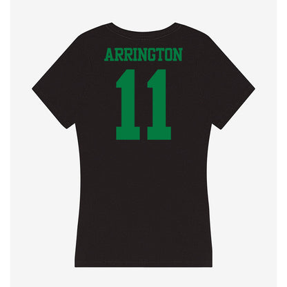 Oregon - NCAA Women's Volleyball : Marlee Arrington - Women's V-Neck T-Shirt-1