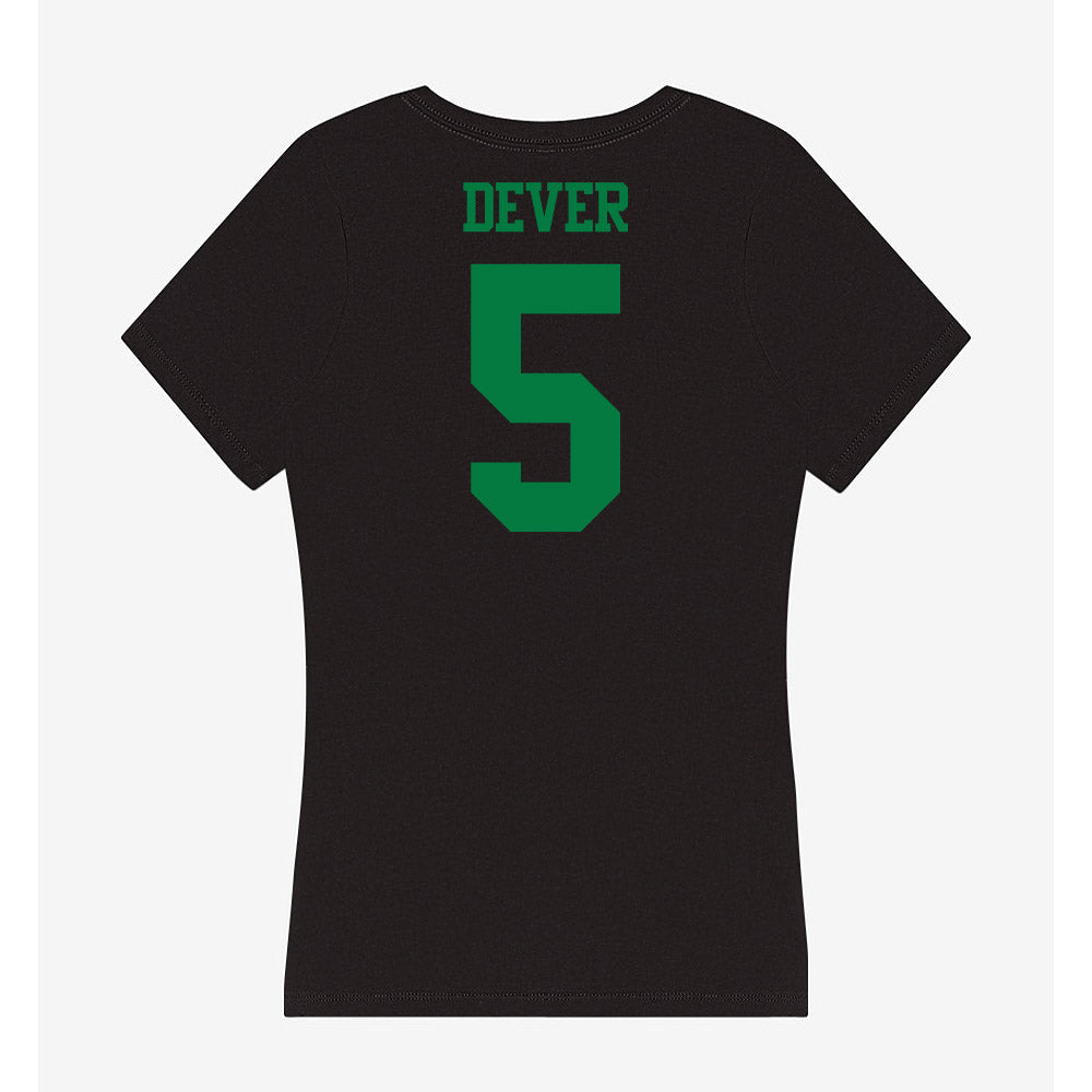Oregon - NCAA Women's Soccer : Taylor Dever - Women's V-Neck T-Shirt-1
