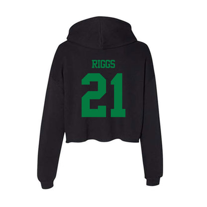 Oregon - NCAA Football : Da'Jaun Riggs - Women's Crop Fleece Hoodie-1