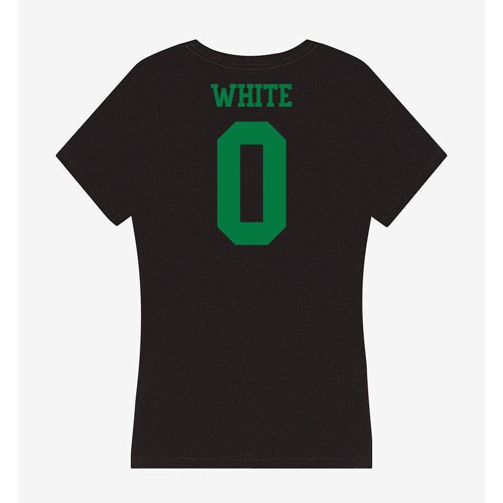 Oregon - NCAA Women's Soccer : Giselle White - Women's V-Neck T-Shirt-1