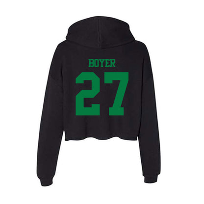 Oregon - NCAA Women's Soccer : Addisen Boyer - Women's Crop Fleece Hoodie-1