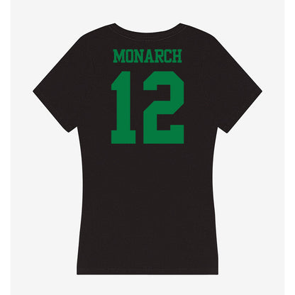 Oregon - NCAA Acrobatics & Tumbling : Samantha Monarch - Women's V-Neck T-Shirt-1