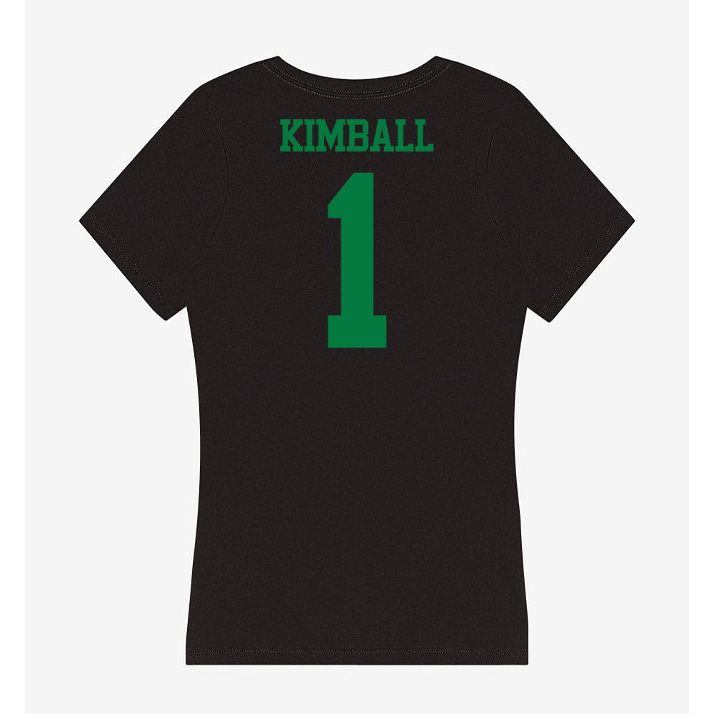 Oregon - NCAA Women's Soccer : Kailey Kimball - Women's V-Neck T-Shirt-1