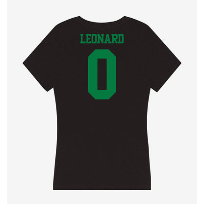 Oregon - NCAA Women's Soccer : Makea Leonard - Women's V-Neck T-Shirt-1