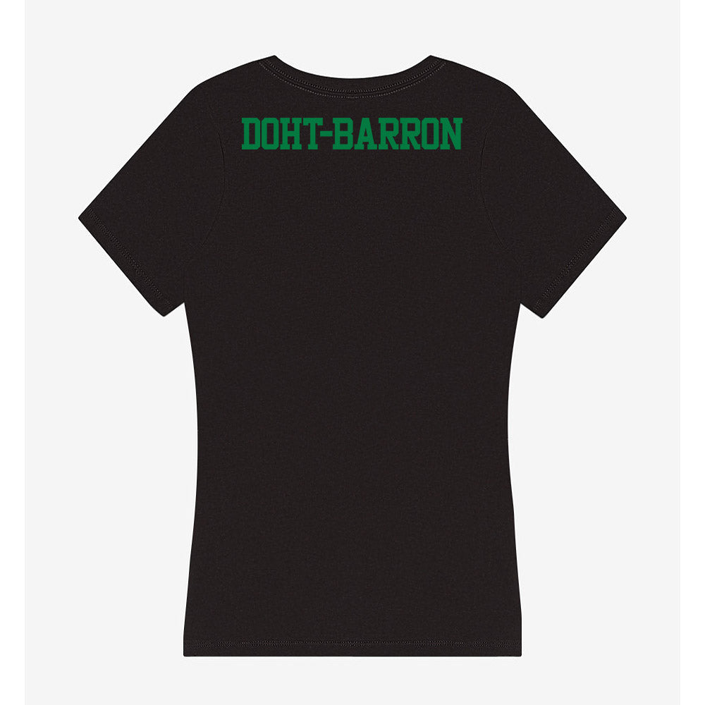 Oregon - NCAA Women's Track & Field : Lakely Doht-Barron - Women's V-Neck T-Shirt-1