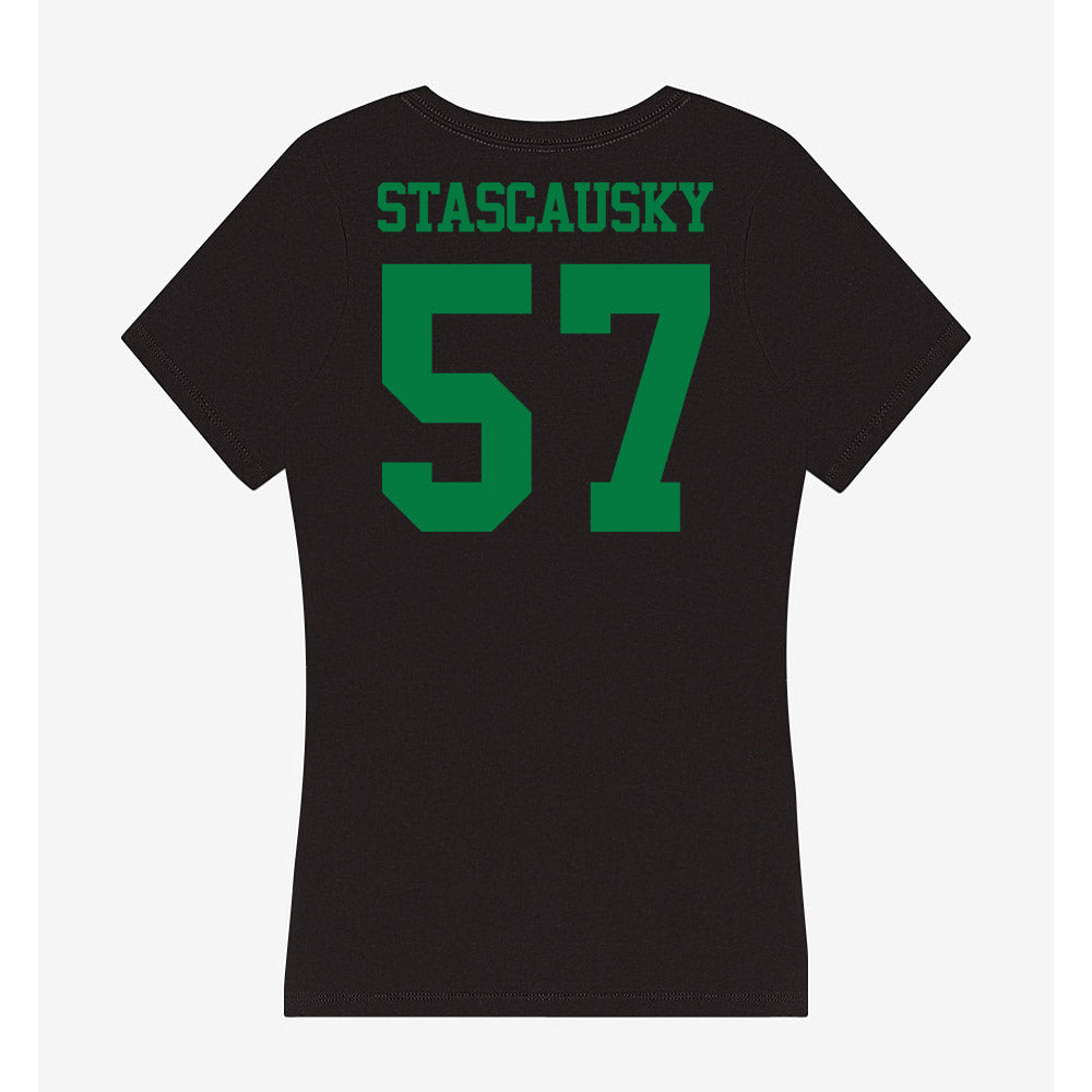Oregon - NCAA Football : Zac Stascausky - Women's V-Neck T-Shirt-1