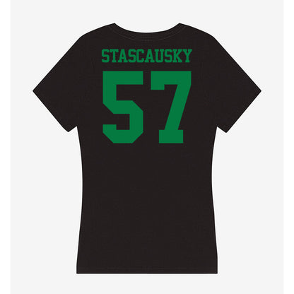 Oregon - NCAA Football : Zac Stascausky - Women's V-Neck T-Shirt-1