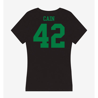 Oregon - NCAA Women's Basketball : Avary Cain - Women's V-Neck T-Shirt-1