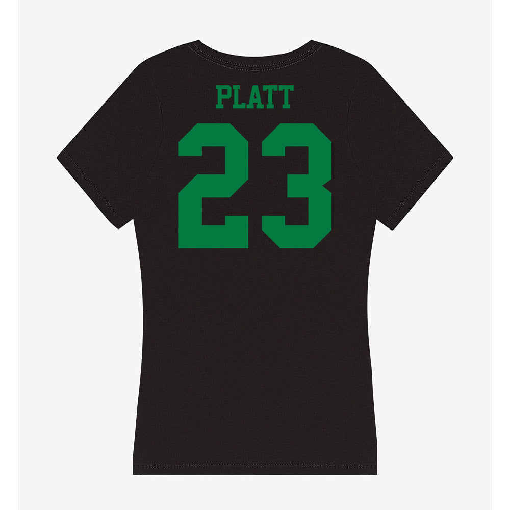 Oregon - NCAA Football : Brayden Platt - Women's V-Neck T-Shirt-1