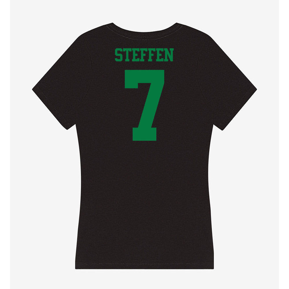Oregon - NCAA Softball : Abby Steffen - Women's V-Neck T-Shirt-1