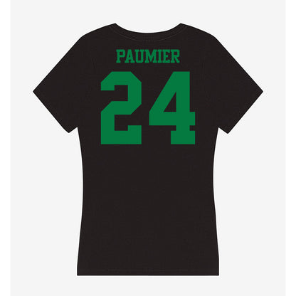 Oregon - NCAA Acrobatics & Tumbling : Lilly Paumier - Women's V-Neck T-Shirt-1