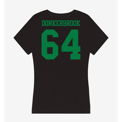 Oregon - NCAA Football : Thomas Donkerbrook - Women's V-Neck T-Shirt-1