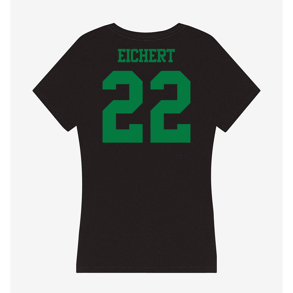 Oregon - NCAA Women's Volleyball : Laura Eichert - Women's V-Neck T-Shirt-1
