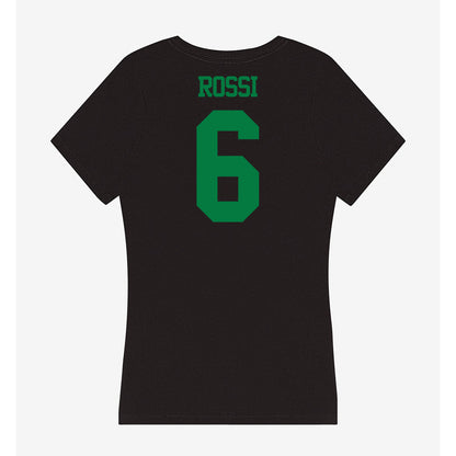 Oregon - NCAA Beach Volleyball : Liz Rossi - Women's V-Neck T-Shirt-1