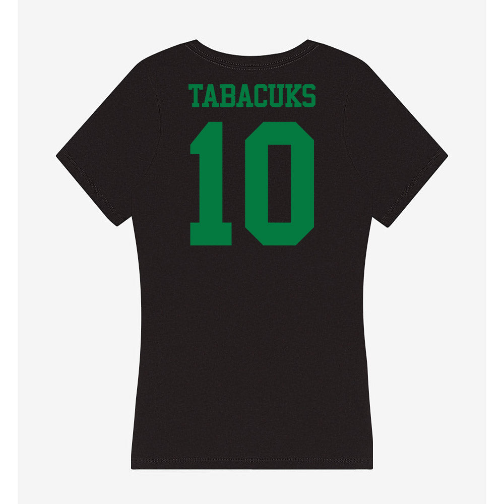 Oregon - NCAA Women's Volleyball : Maria Tabacuks - Women's V-Neck T-Shirt-1