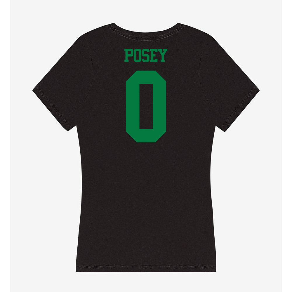 Oregon - NCAA Women's Soccer : Addison Posey - Women's V-Neck T-Shirt-1
