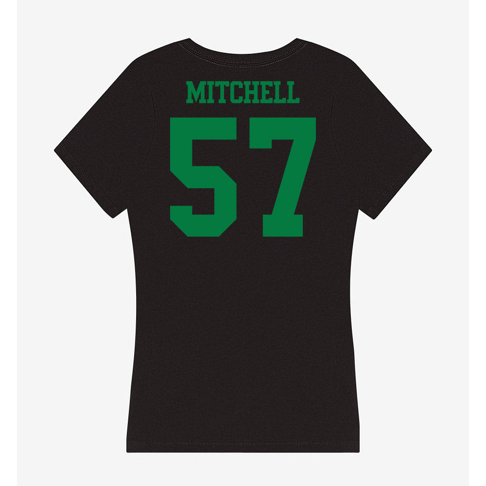 Oregon - NCAA Acrobatics & Tumbling : Genesis Mitchell - Women's V-Neck T-Shirt-1