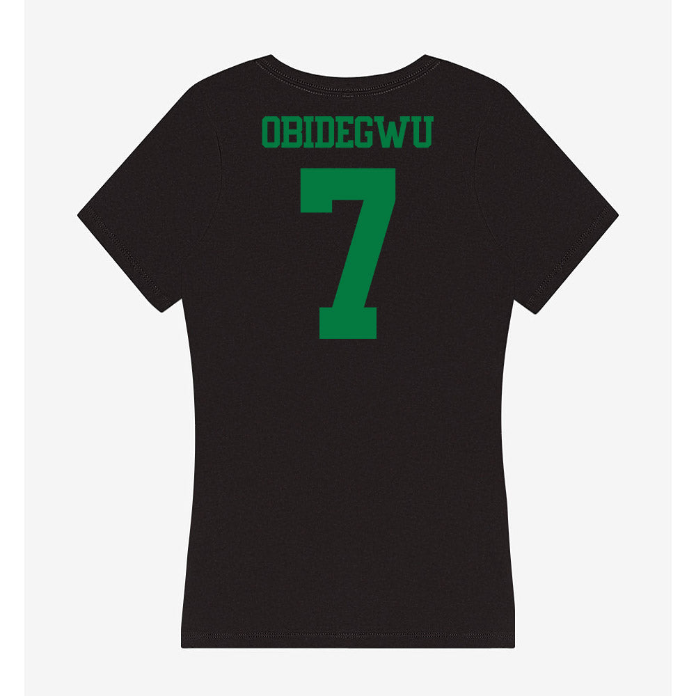 Oregon - NCAA Football : Ify Obidegwu - Women's V-Neck T-Shirt-1