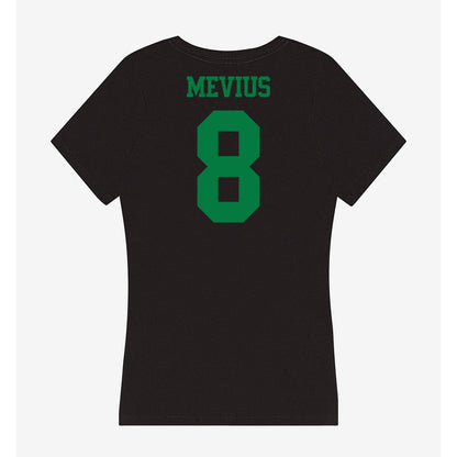 Oregon - NCAA Women's Basketball : Elisa Mevius - Women's V-Neck T-Shirt-1