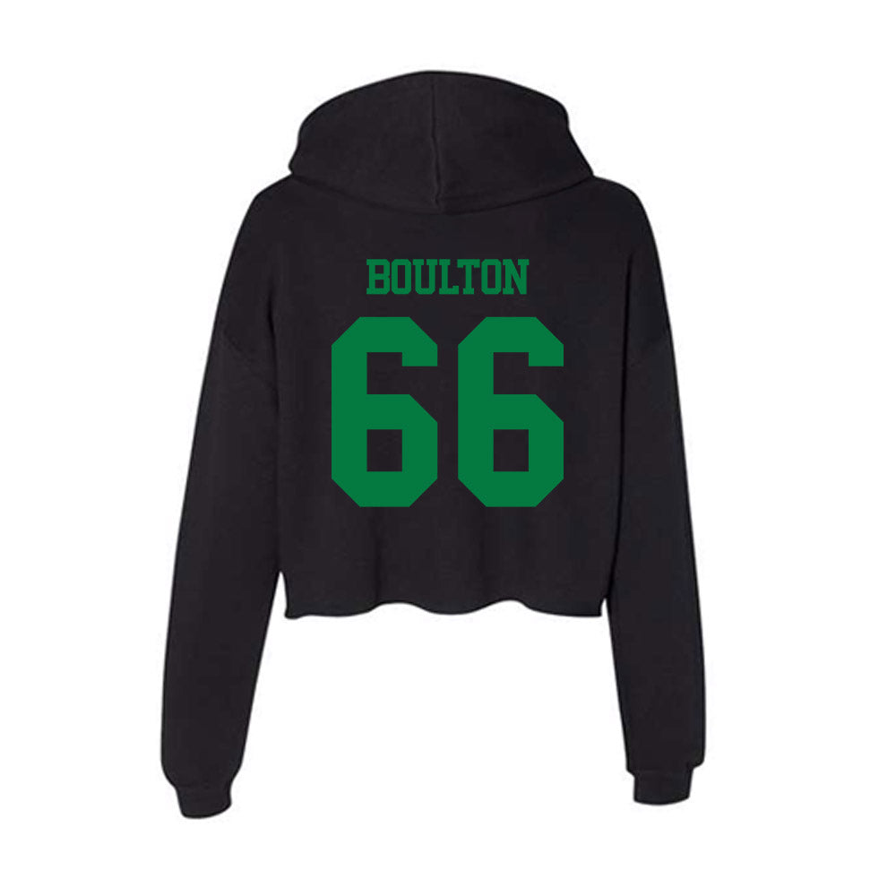 Oregon - NCAA Football : Bryce Boulton - Women's Crop Fleece Hoodie-1