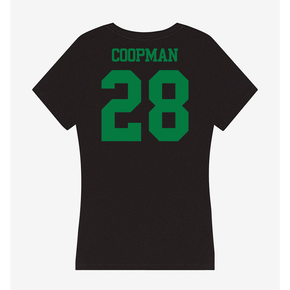 Oregon - NCAA Women's Lacrosse : Carly Coopman - Women's V-Neck T-Shirt-1
