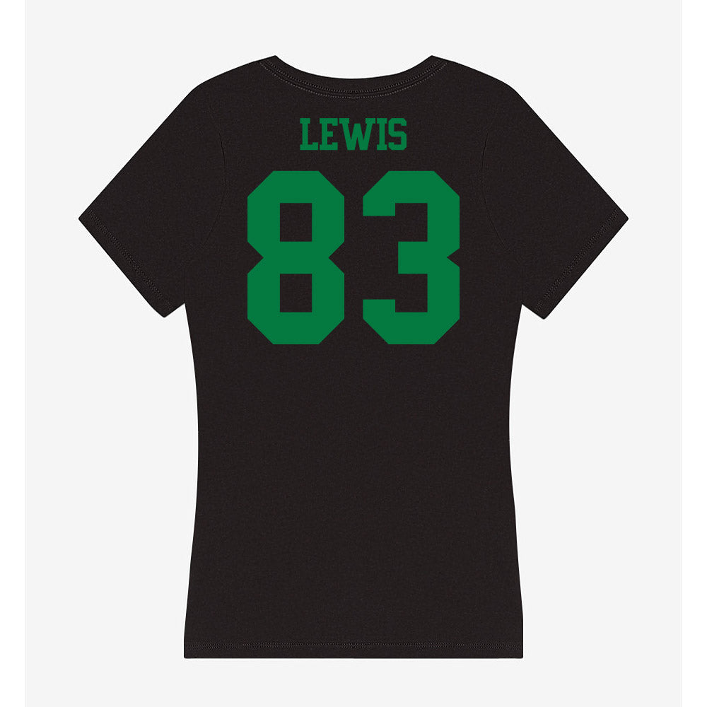 Oregon - NCAA Football : Hudson Lewis - Women's V-Neck T-Shirt-1