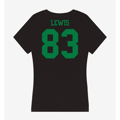 Oregon - NCAA Football : Hudson Lewis - Women's V-Neck T-Shirt-1