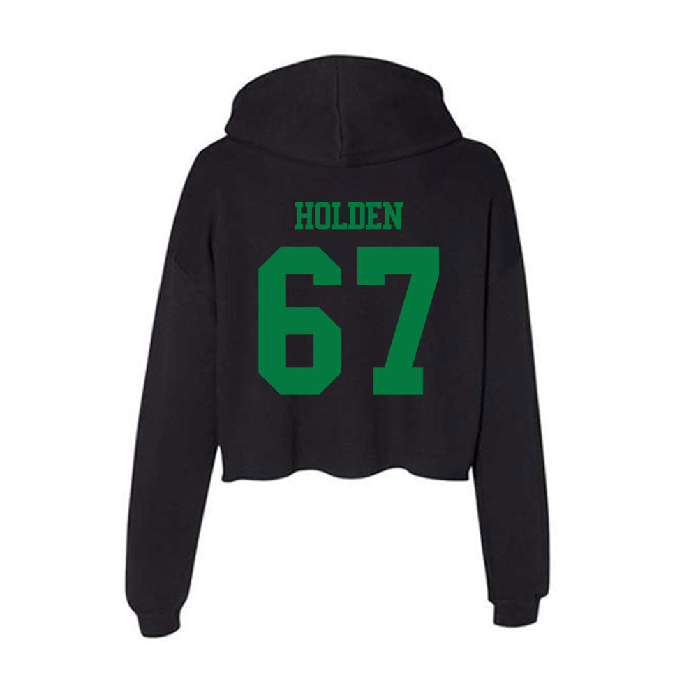 Oregon - NCAA Softball : Trinity Holden - Women's Crop Fleece Hoodie-1