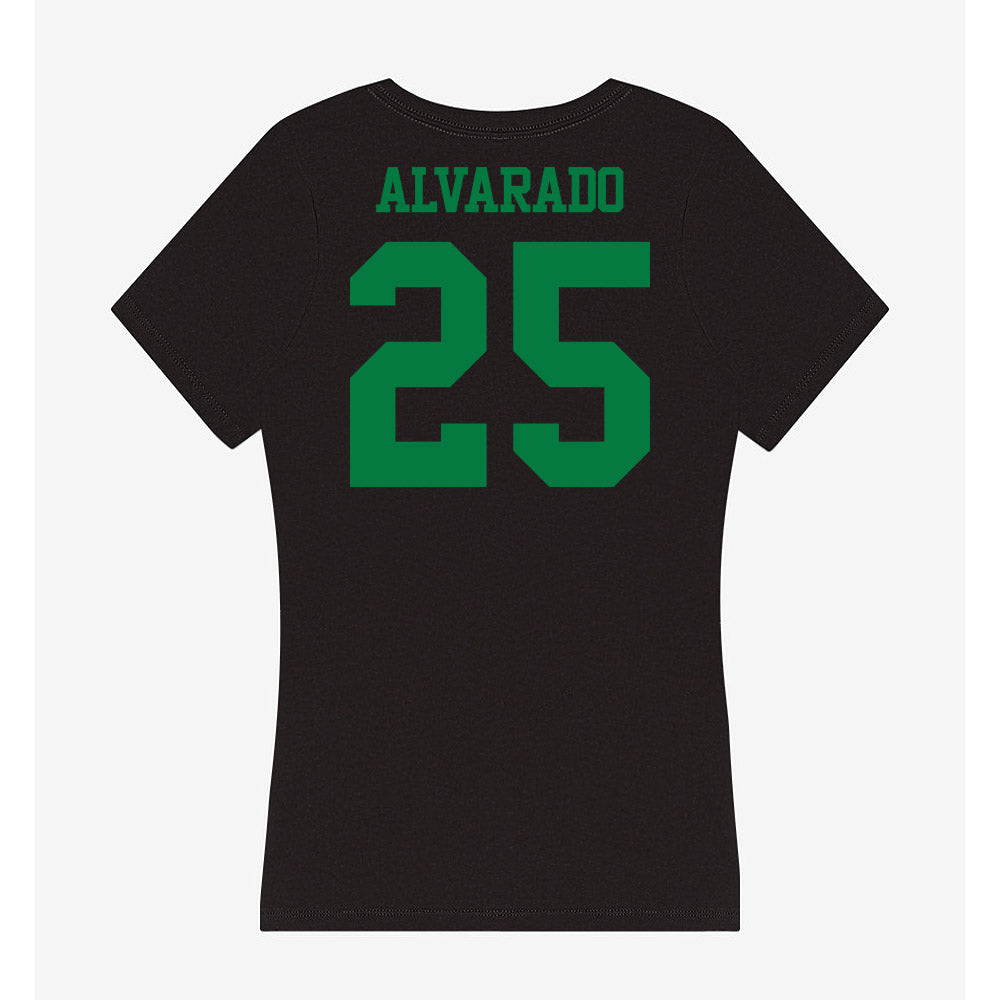 Oregon - NCAA Acrobatics & Tumbling : Briya Alvarado - Women's V-Neck T-Shirt-1