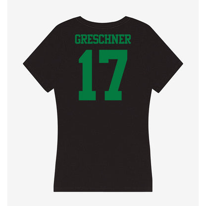 Oregon - NCAA Men's Tennis : Matvey Greschner - Women's V-Neck T-Shirt-1