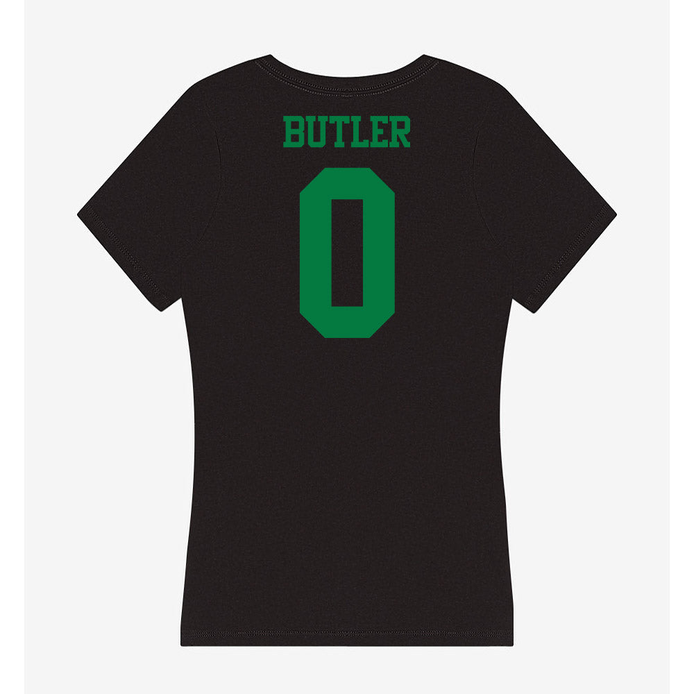 Oregon - NCAA Softball : Elon Butler - Women's V-Neck T-Shirt-1
