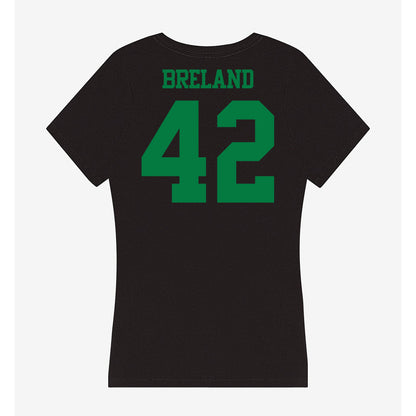 Oregon - NCAA Football : Aydin Breland - Women's V-Neck T-Shirt-1