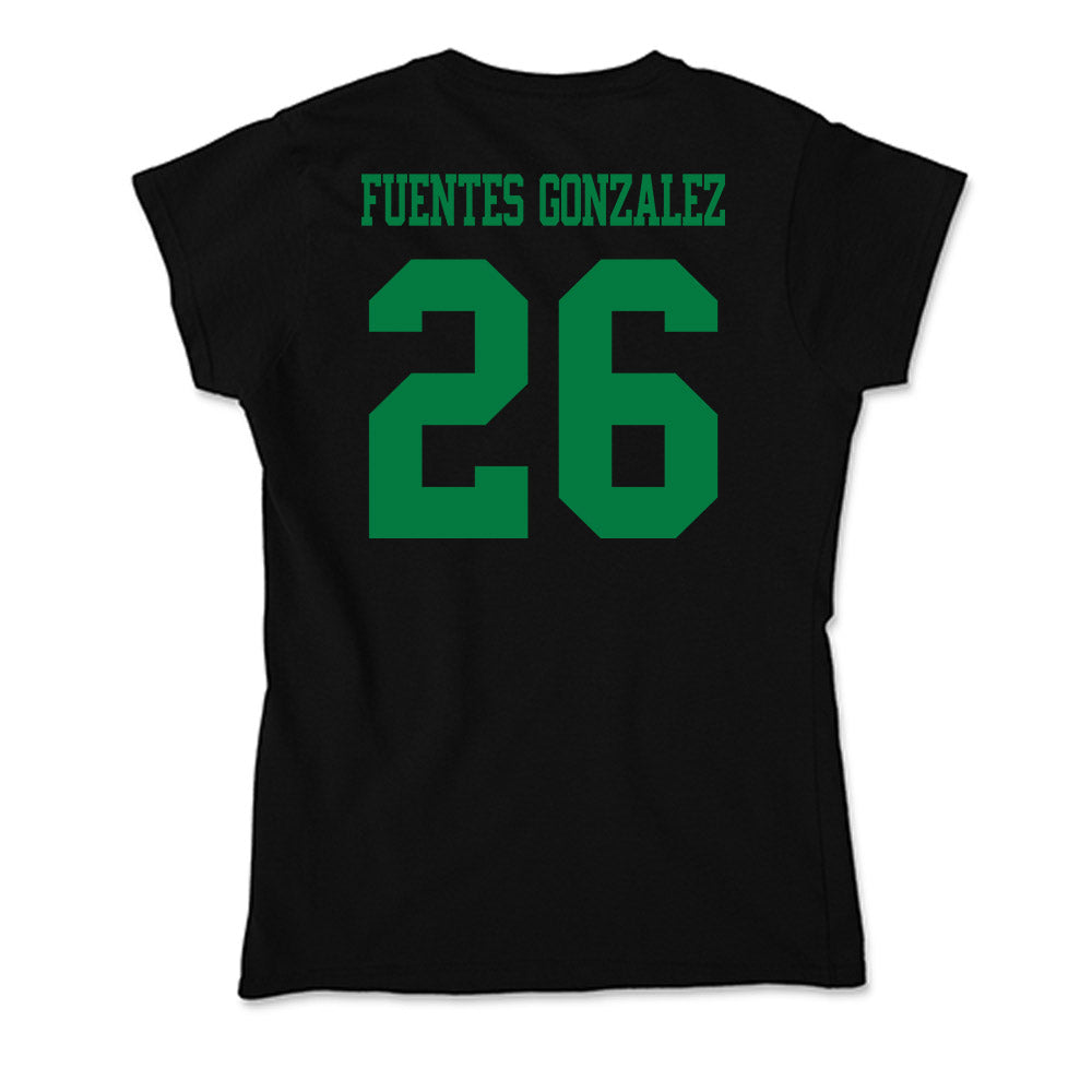 Oregon - NCAA Women's Soccer : Giselle Fuentes Gonzalez - Soft Style Women’s T-Shirt-1